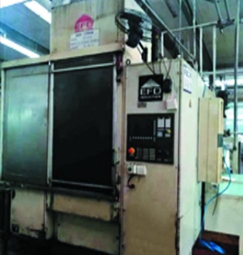 German EFD hardening machine